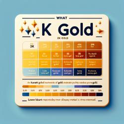 What kind of gold is K gold?